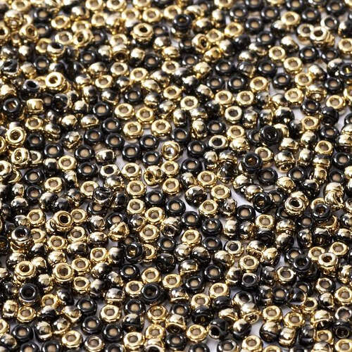 Miyuki 8/0 Rocaille Bead - 55032 - Black Amber (23980-26441)
