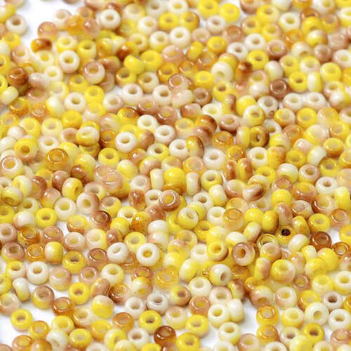 Miyuki 8/0 Rocaille Bead - 8MCC-55059 - White Opaque Funky Green (03000-95401) - 18gm Tube