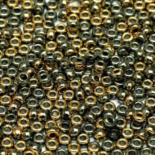 Miyuki 8/0 Rocaille Bead - 55071 - Black California Graphite (23980-98547)