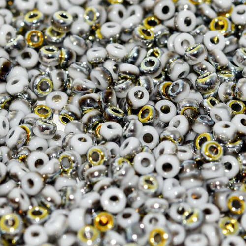 Miyuki 8/0 Rocaille Bead - 55119 - White Opaque Marea (03000-28003)