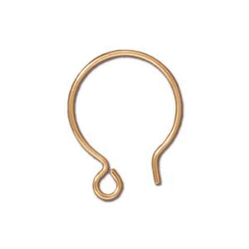 Round Loop Earring - Gold Filled