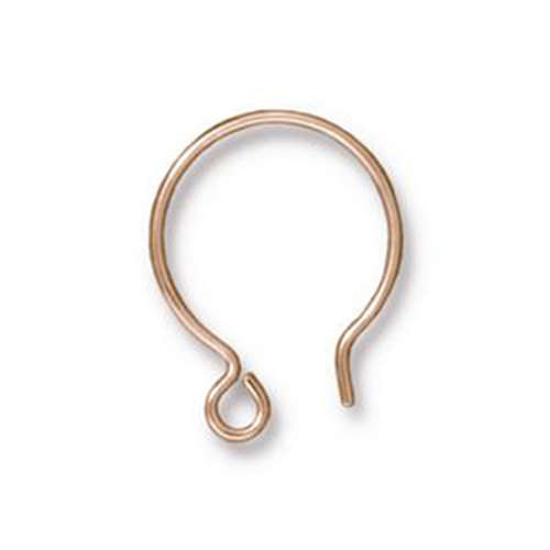 Round Loop Earring - Rose Gold Filled
