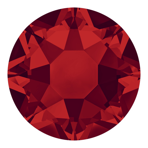 2078 - SS16 (3.80 - 4.00mm) - Light Siam A HF (227) - Xirius Rose Hot Fix Flat Back Crystal - Factory Pack