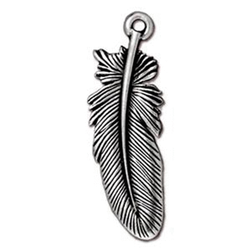 Large Feather Charm