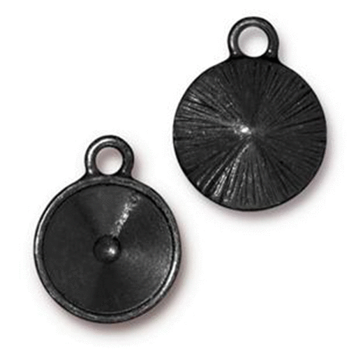 12mm Plain Round Charm Frame