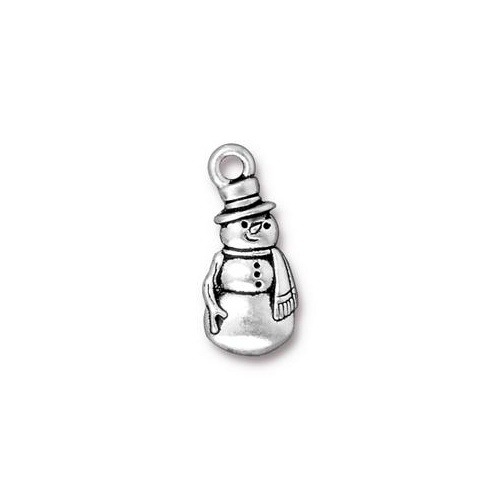 Frosty Drop - Antique Silver