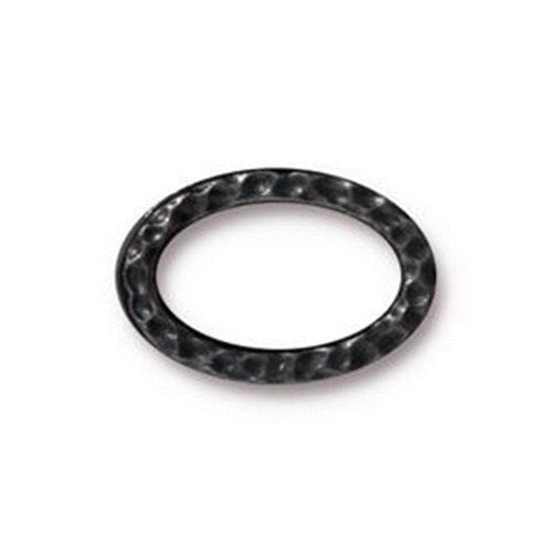 Oval Hammertone Ring