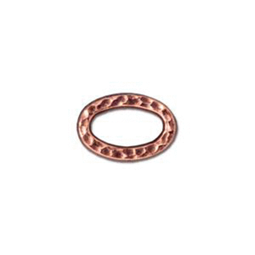 Small Hammertone Oval Link
