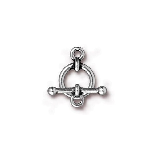 Anna 1/2" Clasp Set - Antique Silver