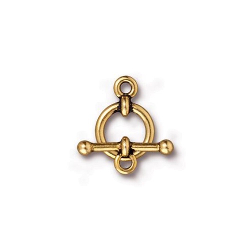 Anna 1/2" Clasp Set - Antique Gold