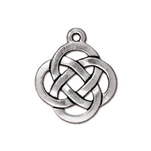 Celtic Open Round Knot Charm