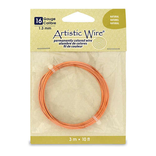 Natural - 16 Gauge (1.3 mm) - 10 ft (3.1 m) - AWB-16-10-10FT
