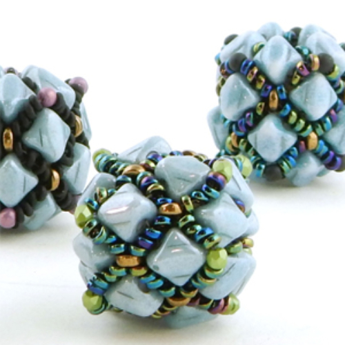 Argyle Beaded Bead