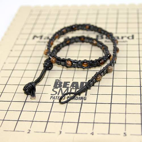 Leather Macrame Wrap Bracelet Class
