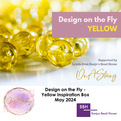 On A String - Design on the Fly - 2024 Inspiration Box - Yellow