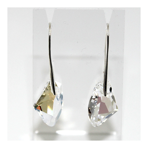 Swarovski Crystal Galactic Earrings - Moonlight