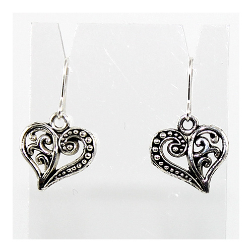 Decorative Heart earrings