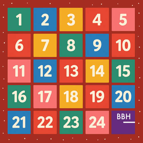 BBH Christmas Advent Boxes – December 2025