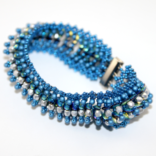 So Flexible Bracelet Kit - Jet AB & Metallic Blue