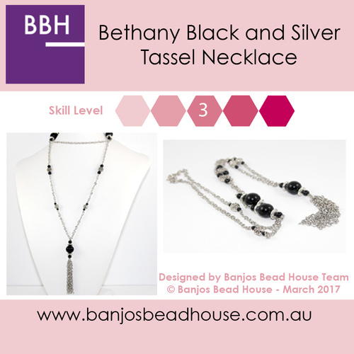 Bethany Necklace - Black