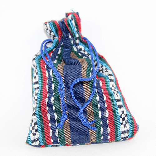 Mystery Bead Bag - Blue