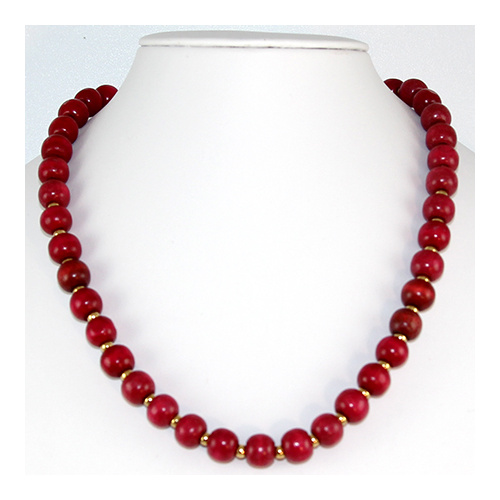 Tina Necklace - Red