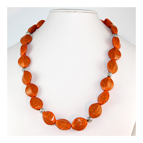 Hannah Necklace - Orange