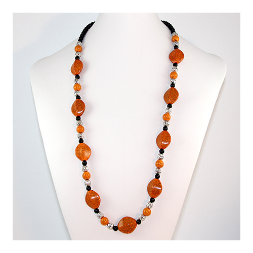 Olivia Necklace - Orange