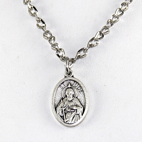 St Jude Pendant on Chain or Leather