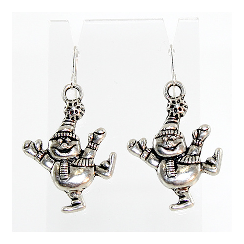 "Frosty" Snowman Earrings