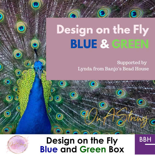 On A String - Design on the Fly - 2026 Inspiration Box - Blue and Green
