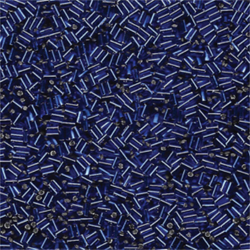 Miyuki 3mm Bugle Bead - BGL1-9020 - Silver Lined Dark Sapphire