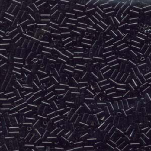 Miyuki 3mm Bugle Bead - BGL1-9401 - Opaque Black