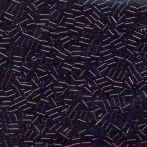 Miyuki 3mm Bugle Bead - BGL1-9401 - Opaque Black