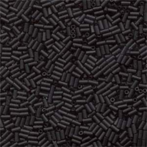 Miyuki 3mm Bugle Bead - BGL1-9401F - Matte Opaque Black