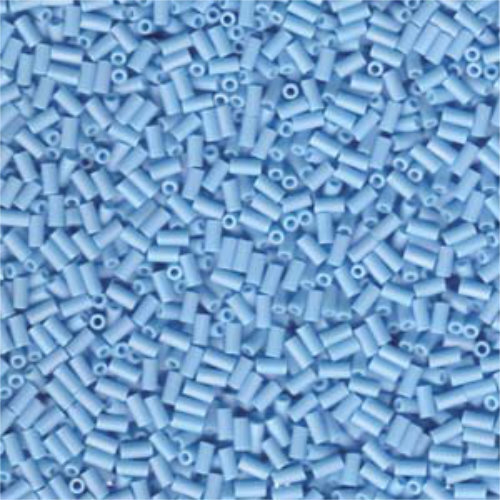 Miyuki 3mm Bugle Bead - BGL1-9413FR - Matte Opaque Turquoise Blue AB