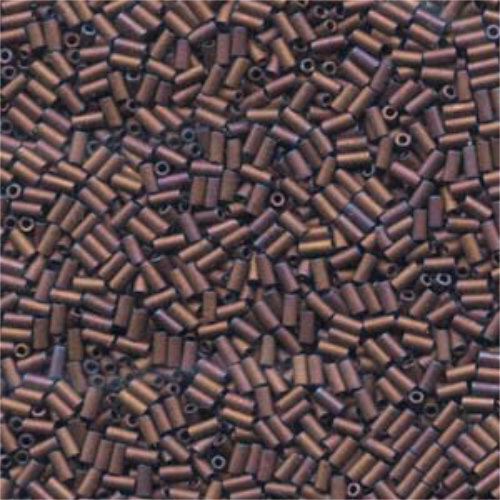 Miyuki 3mm Bugle Bead - BGL1-92005 - Matte Metallic Dark Raspberry