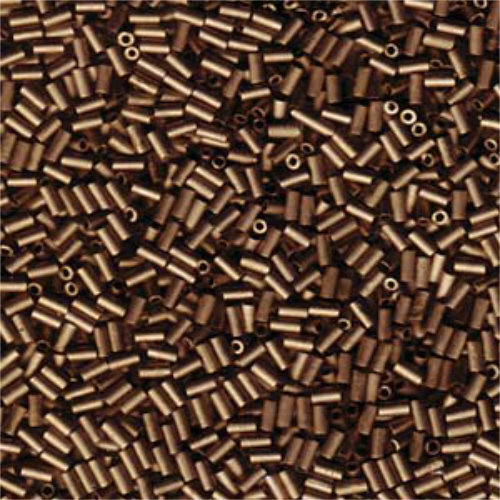 Miyuki 3mm Bugle Bead - BGL1-92006 - Matte Metallic Dark Bronze