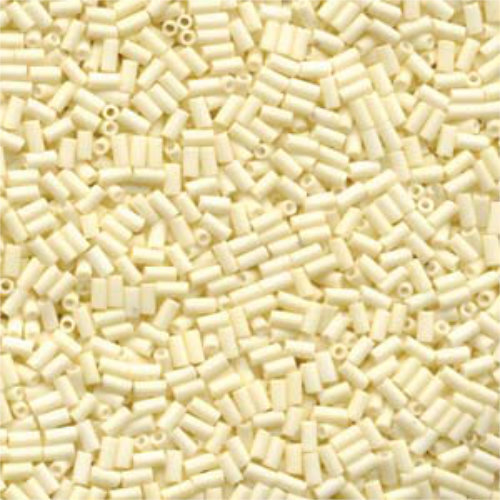 Miyuki 3mm Bugle Bead - BGL1-92021 - Matte Opaque Cream