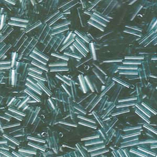 Miyuki 6mm Bugle Bead - BGL2-92445 - Transparent Seafoam Luster