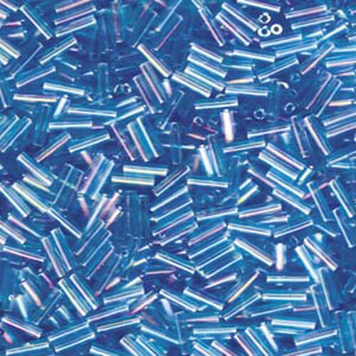 Miyuki 6mm Bugle Bead - BGL2-9260 - Transparent Aqua AB