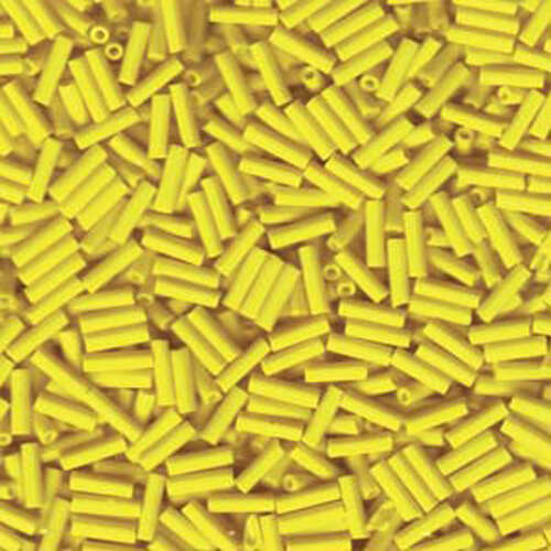 Miyuki 6mm Bugle Bead - BGL2-9404 - Opaque Yellow