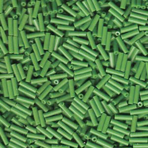 Miyuki 6mm Bugle Bead - BGL2-9411 - Opaque Green