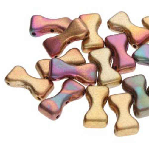 Bow Tie 6mm x 12mm - Violet Rainbow - BON61200030-01640