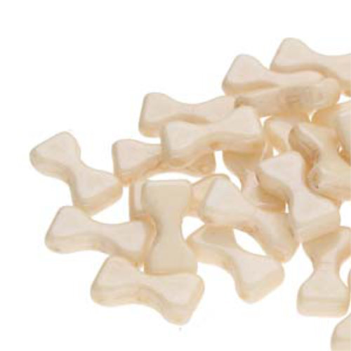 Bow Tie 6mm x 12mm - Chalk Beige Luster - BON61203000-14413