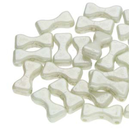 Bow Tie 6mm x 12mm - Chalk Green Luster - BON61203000-14457