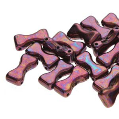 Bow Tie 6mm x 12mm - Jet Iris Luster - BON61223980-15781