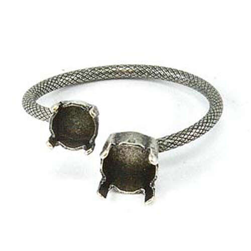 Gita - SS24 & SS29 1088 Chaton Snake Ring Base - C5006909