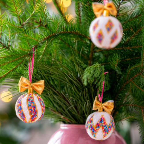 Colorful Christmas Bauble
