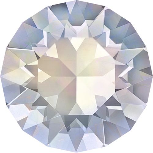 Pack of 6 - 1088 - SS39 (8.16 – 8.41mm) - White Opal F (234) - Xirius Chaton Round Stone 